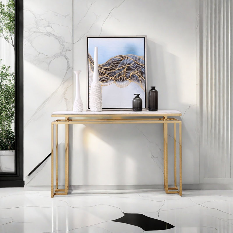 Console Modern Minimalist Art, 33.46" H x 35.43" W x 15.75" D