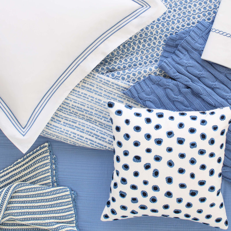 Tyler Quilt, Full/Queen Quilt, French Blue