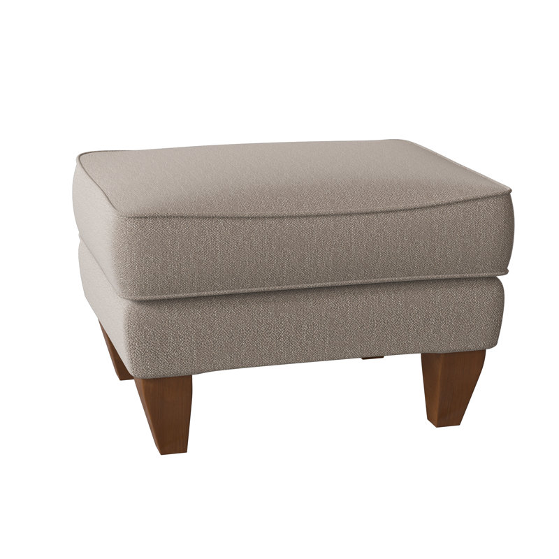 Artisan Ottoman, Pecan, Paradigm 45 Black