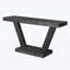 Console rétro en bois patiné-188336295