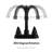 4 Inch Bathroom Faucet In Matte Black Finish. Crafted From Stainless Steel For Durability And Corrosion. Two Lever Handles Smooth Water Flow Temperature Management. 360 Swivel Spout Optimal Sink