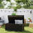 150 Gallons Water Resistant Deck Box-Black-106691667