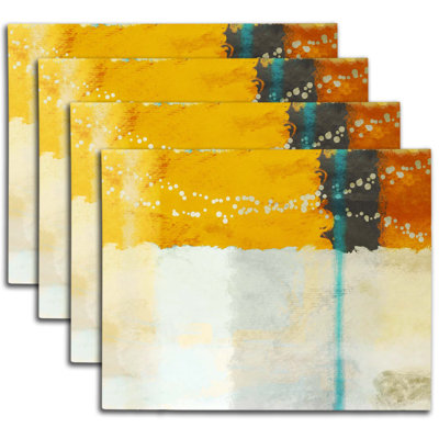 Napperon abstrait en polyester