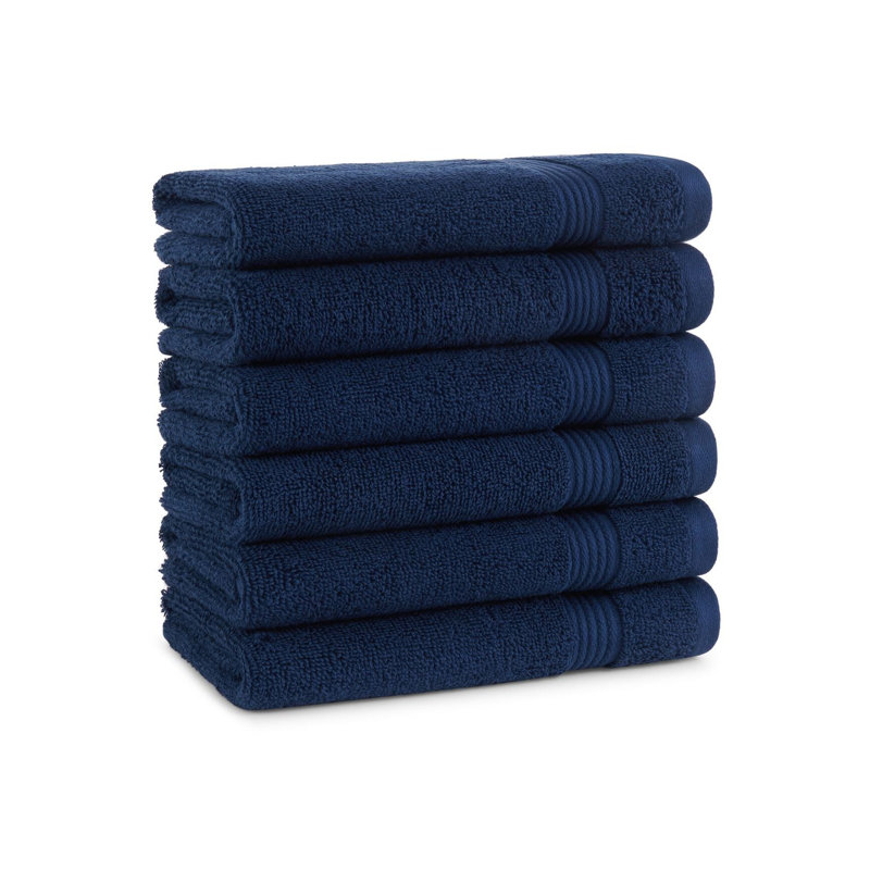 Brendle Hand Towel 16x28 (6/Pack), Lapis Navy