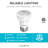 5.5 W PAR16 E26/Medium (Standard) Dimmable LED Bulb-50510904