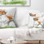Coussin de herbe pour chien amusant animal