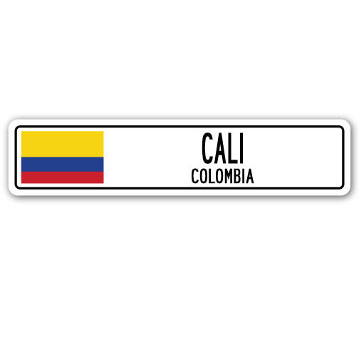 Plaque de rue en plastique robuste 4 po x 18 po Cali Co