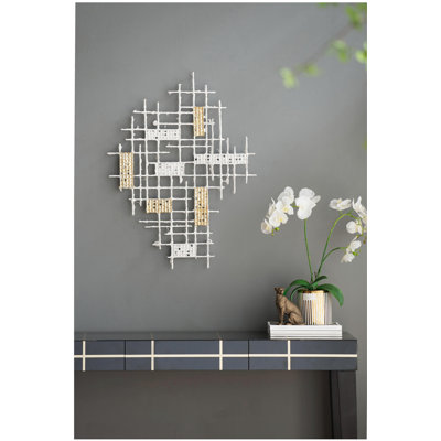 31.7x1.6x23.6" Wall Decor