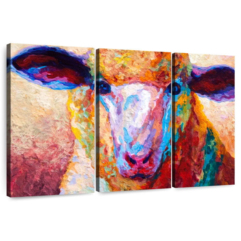 Brampt Dorset Ewe, 36" H x 57" W
