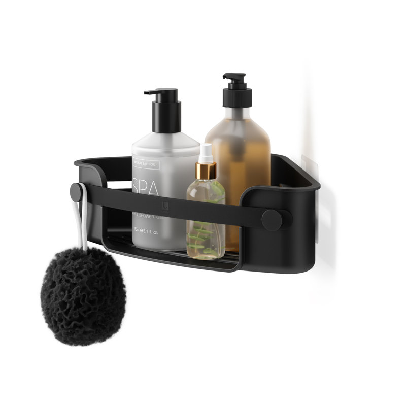 Panier de douche Flex, Noir