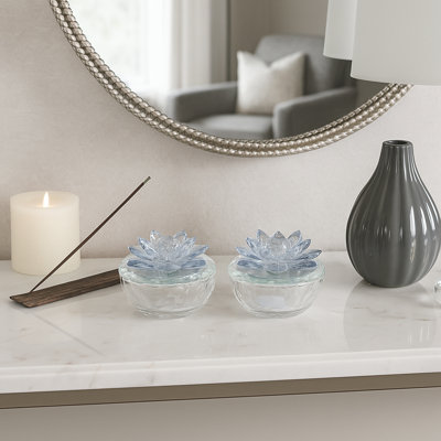 Boîte de rangement en verre Freese