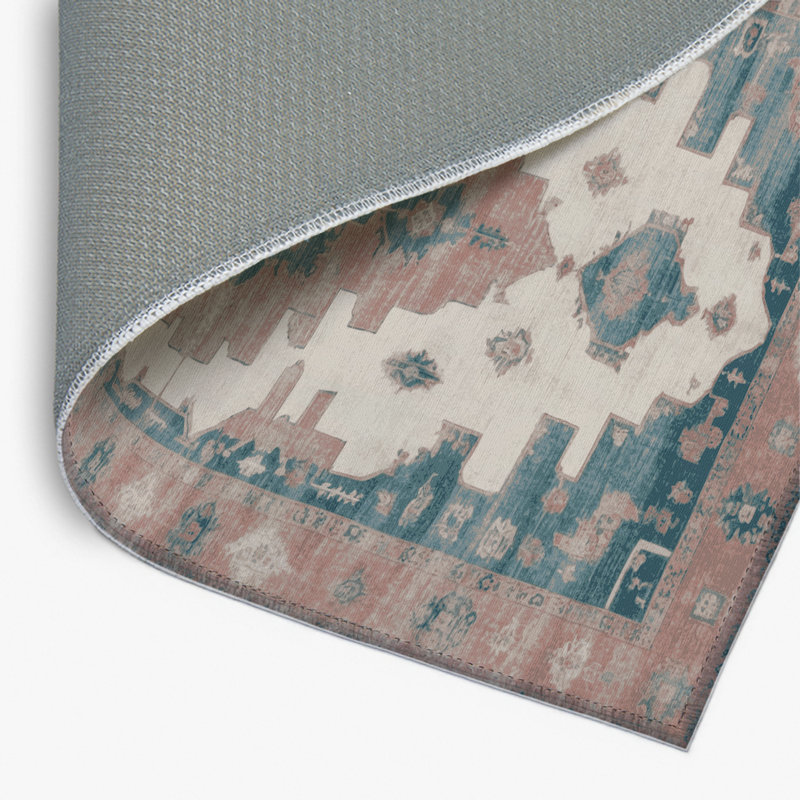 Tapis gris intérieur et extérieur surteint, Rectangulaire 8 pi x 10 pi
