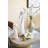 8X5.5X16" Reactive Glazed Vase