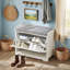 6 Pair Shoe Storage Bench