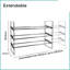 15 Pair Shoe Rack