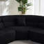 Canapé modulaire incurvé moderne de luxe, canapé modulaire en chenille Cloud-886187276