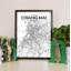 Chiang Mai City Map - Unframed Graphic Art Print on Paper-1767297386-1849918866
