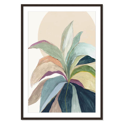 Sherbrooke Sunny Bright Leaves II by Asia Jensen Print