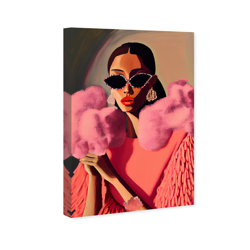 «Rynn Glamorama III sur toile» par Wynwood Studio Print, H 30 po x l 20 po x P 0,8 po