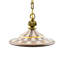 Sterling Check Flared Ceramic Pendant Lamp