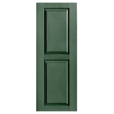 Exterior Vinyl Raised Panel Shutter Single