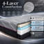 Matelas en mousse viscoélastique imprégnée de cuivre à refroidissement moyen 11 po LUMERIS Renew-1614885627