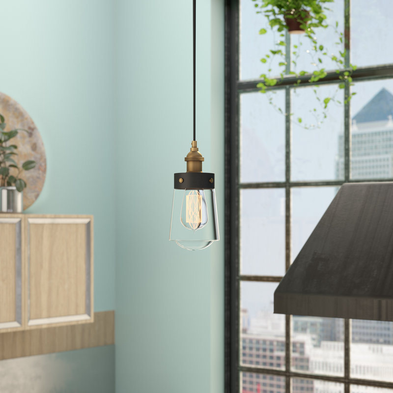 Khadeejah 1-Light Single Jar Pendant