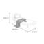 Chaise longue rembourrée Modern-101300756