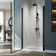 FPivot 29.5 - 31 W x 72 H in. Pivot Shower Door with 1/4'' Tempered Glas