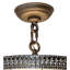 18" Wide Vincent Honeycomb Inverted Pendant