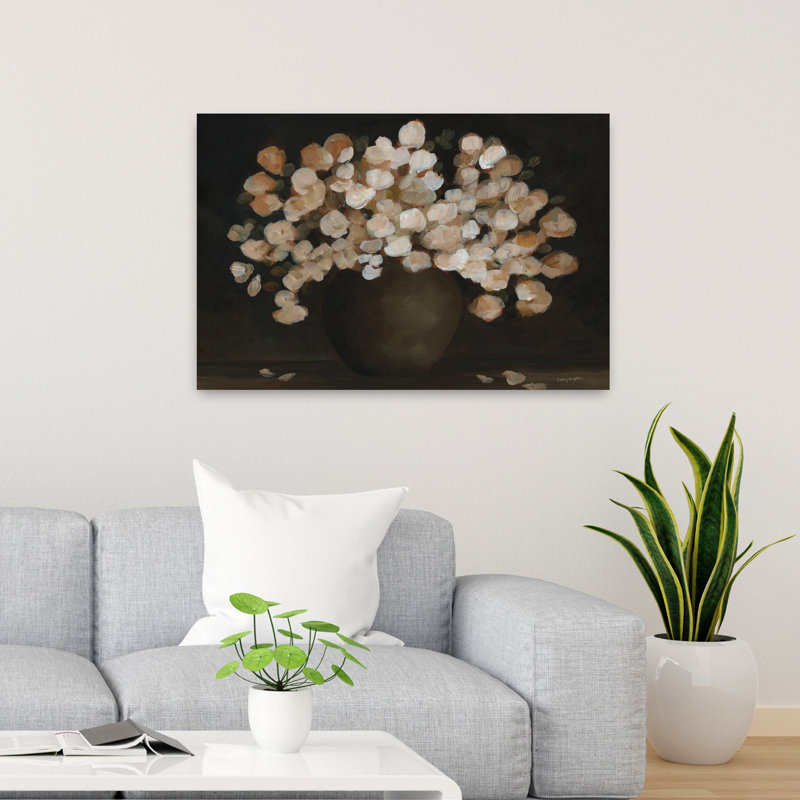 Art floral floral d'automne contemporain, H 36 po x l 24 po