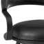 Tabouret de bar ou de comptoir pivotant avec structure en fer Aigerim-833175384-833175389