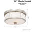 Wilcher 3 - Light Flush Mount-818962903-818962890