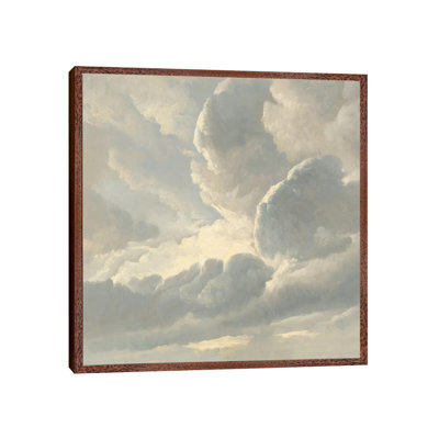 Cloud Study III 1 Piece Floater Frame Wall Art on Canvas