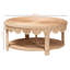 Table basse en rotin naturel Arta