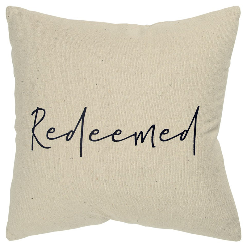 Coussin décoratif en toile noire taupe