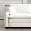Repose-pieds repose-pieds en tissu velours côtelé, peut être utilisé avec des canapés 2 places, des canapés 3 places et des canapés 4 places-24859146