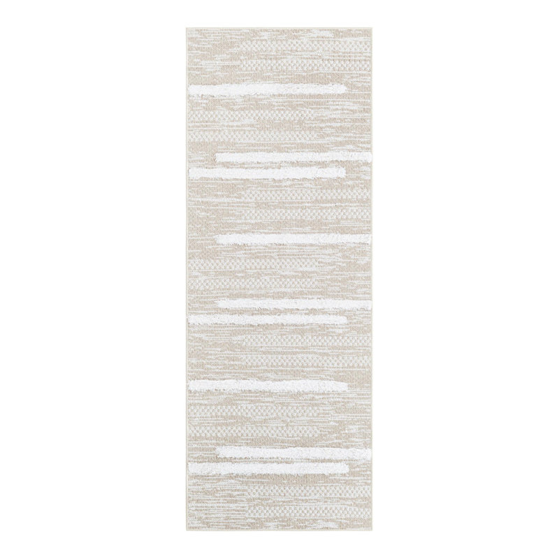 Jesika Performance Cotton Striped Indoor Rug, Runner 2'3" x 6'1"