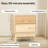 3 Piece Bedroom Set (Nightstand And Chest Of Dresser)