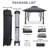 Pop Up Canopy Tent with Mosquito Netting, Outdoor Waterproof UV Shelter, Adjustable Height Gazebo, Wheeled Carry Bag, Portable Event Tent for Garden, Backyard, Deck, Parties-113060360-113060355