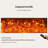 51.18"Brown Heating System Landscape Electric Fireplace-118803796-118803797