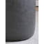 30cm Small Round Faux Leather Upholstered Ottoman-1061551671