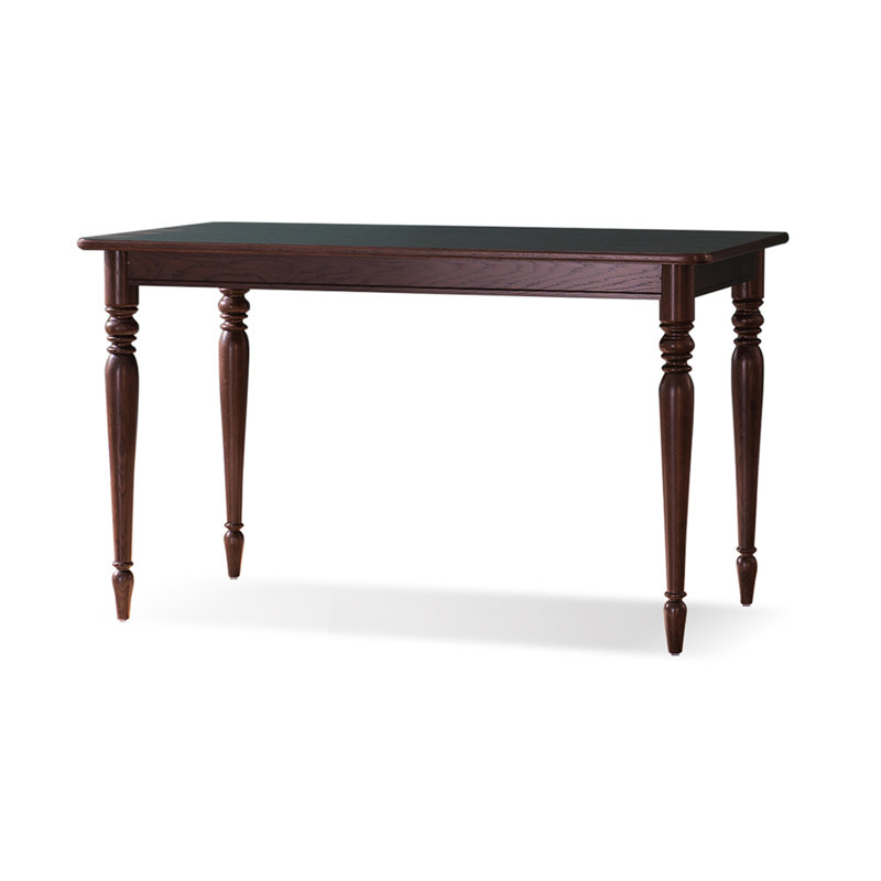 Rectangular Solid Wood Dining Table, 29.92" H x 54.33" L x 31.5" W, Coffee