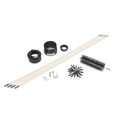 LintEater Rotary 10 Piece Dryer Vent Cleaning System Set