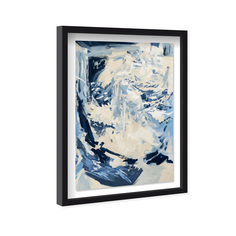 Coastal Feel II Print by Oliver Gal, 11.5"H x 16.5"W, Black Shadowbox