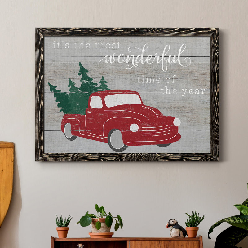 «Wonderful Time», reproduction d'art textuel sur toile, H 31,5 po x l 23,5 po x P 1,5 po, Noir