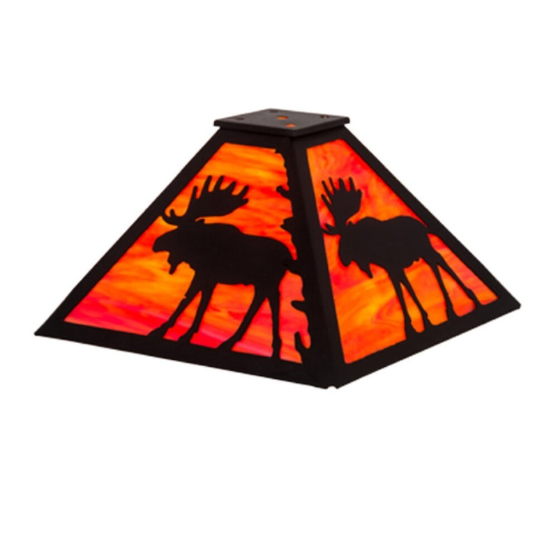 Abat-jour empire en verre 7,5 po Jamariun