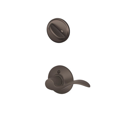 Accent Single Cylinder Interior Lever Set