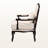 Nostrum Accent Chair Wenge Brown Finished Wood, 36.52'' H X 27.59'' W X 28.34'' D