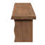 Banc en bois avec pieds robustes
